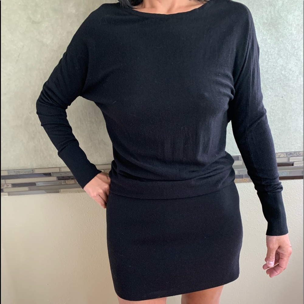 White House/Black Market black sweater dress. Size M.